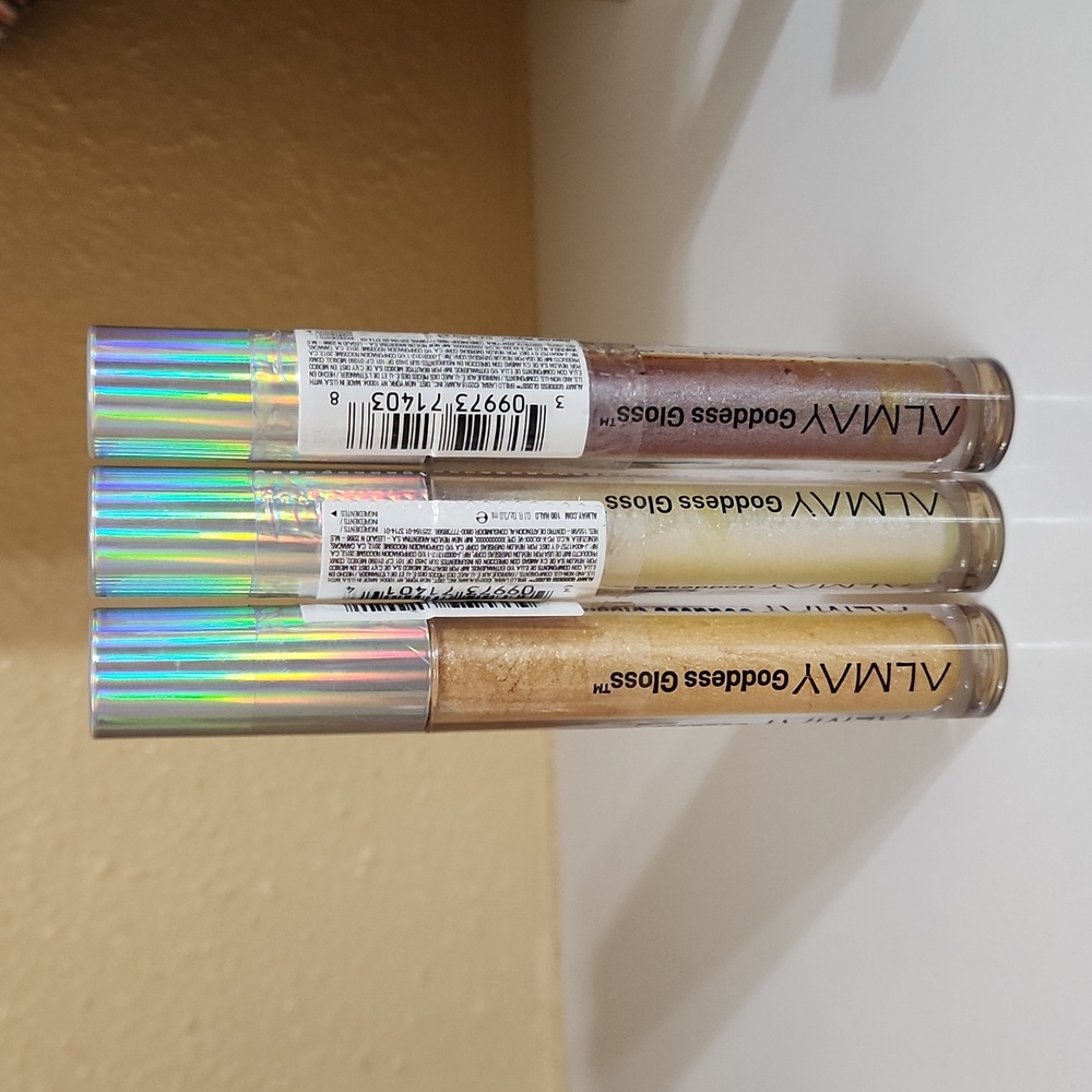 LOT (3) ALMAY GODDESS GLOSS
